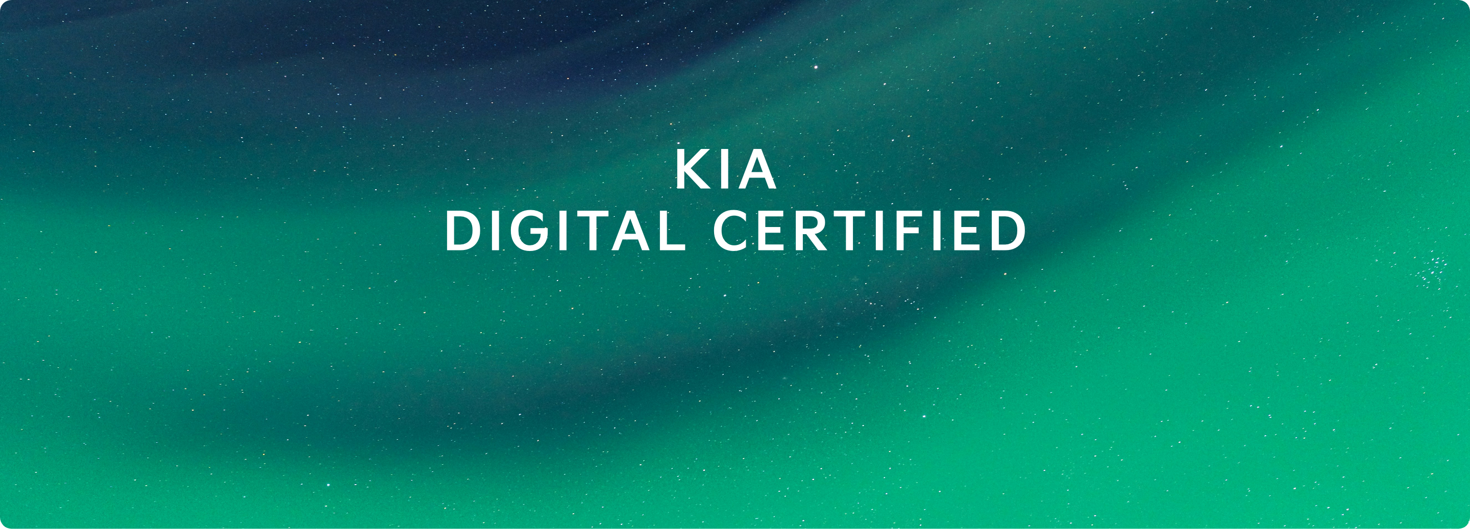 Kia Digital Certified